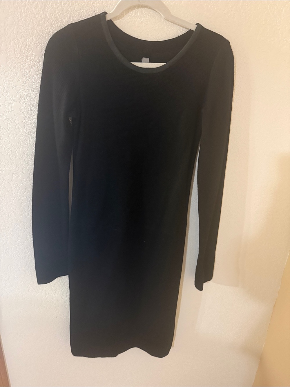 Classic Black Long-Sleeve Women’s Dress